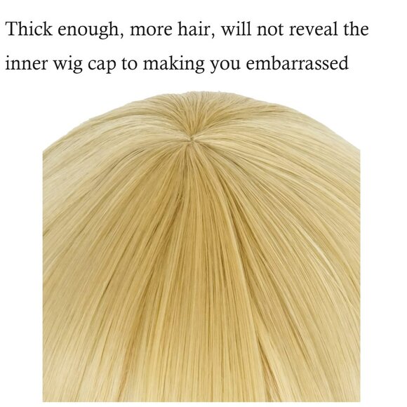 Short Blonde Wig for Howl Wig for Howl's Moving Castle Cosplay Wig - Picture 6 of 6